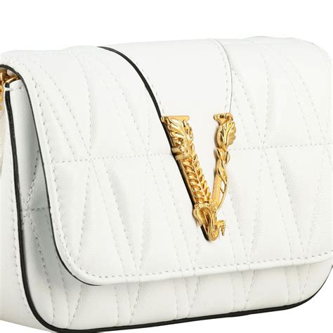 versace white purses|Versace purses outlet.